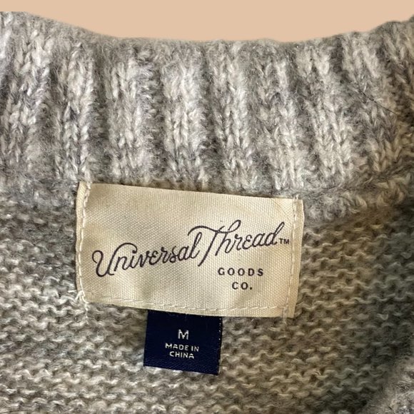 Universal Thread -  Wide Striped Color Block - Oversized Sweater - Picture 3 of 7